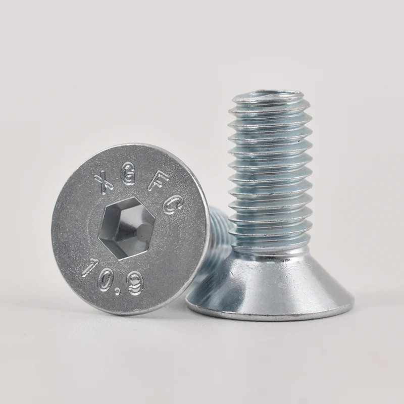 Galvanizli hex soket sayaç baş kapak vidaları