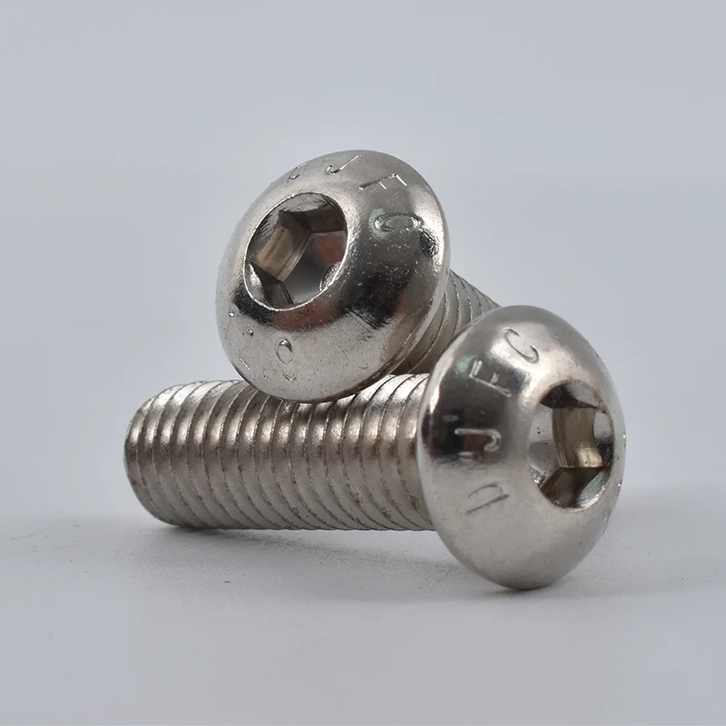 Nickel-plated Hex Socket Button Head Screws Nickel-plated Hex Socket Button Head Screws